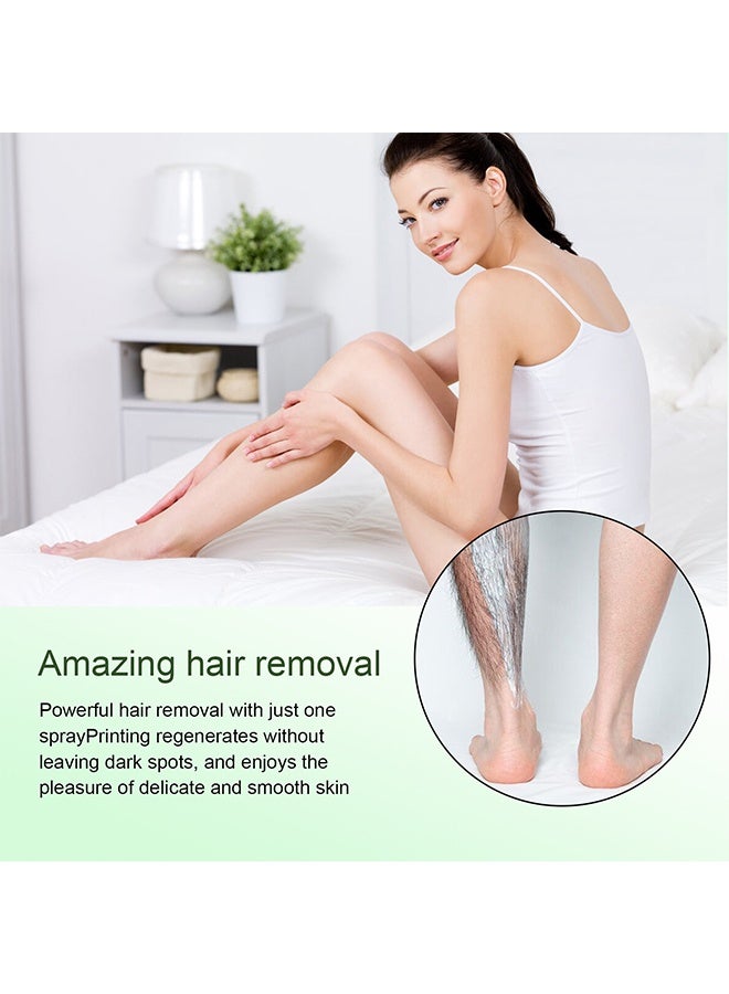 PANSLY Hair Removal Spray, Hair Growth Inhibitor,  Painless Hair Remover for Sensitive Skin, Depilatory Cream for Legs, Arms, Underarms and Private Areas, Non-Irritating Painless Flawless 30ML - Image 4