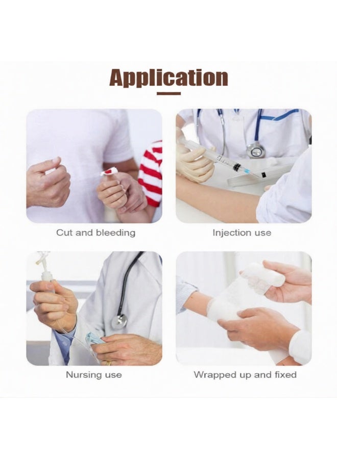 MEDIX Zinc Oxide Plaster Tape 5cm x 5m for Wound Dressing, Secure Fixation & First Aid - Pack of 6 - Image 4