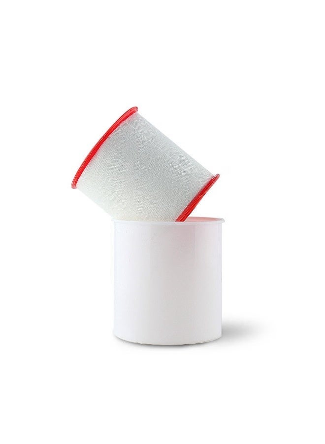 MEDIX Zinc Oxide Plaster Tape 5cm x 5m for Wound Dressing, Secure Fixation & First Aid - Pack of 6 - Image 1