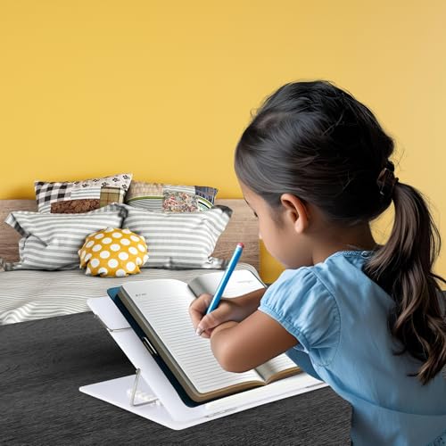 VeleSolv Acrylic Desk Organizer, Acrylic Table top for Laptop/Sketching/Writing Desktop Table (Milky White, 12 * 16) - Image 5