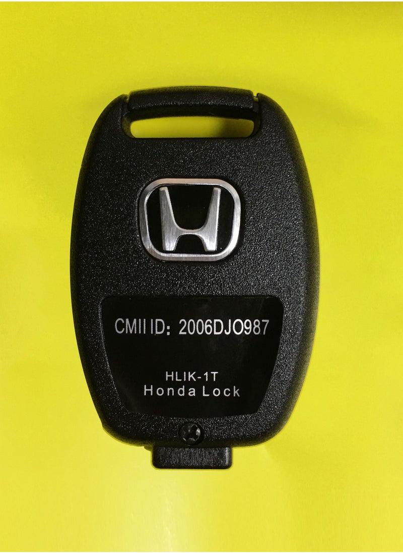Service Zone - 2 Buttons Honda Car Key Cover - Image 1