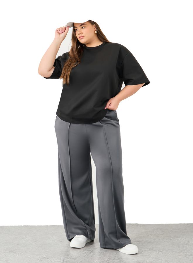 ستايلي ستيلا بلس بنطلون رياضي واسع بأزرار - Image 1