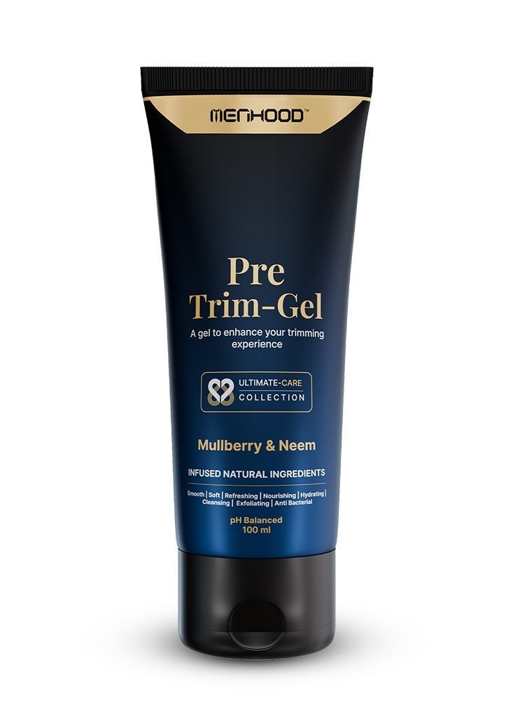 MENHOOD Grooming Trimmer 2.0 & Pre-Trim Shaving Gel Bundle | Waterproof Body Hair Trimmer for Men with Ceramic Blades, LED Light & Skin Prep Gel for Smooth Grooming - Image 3