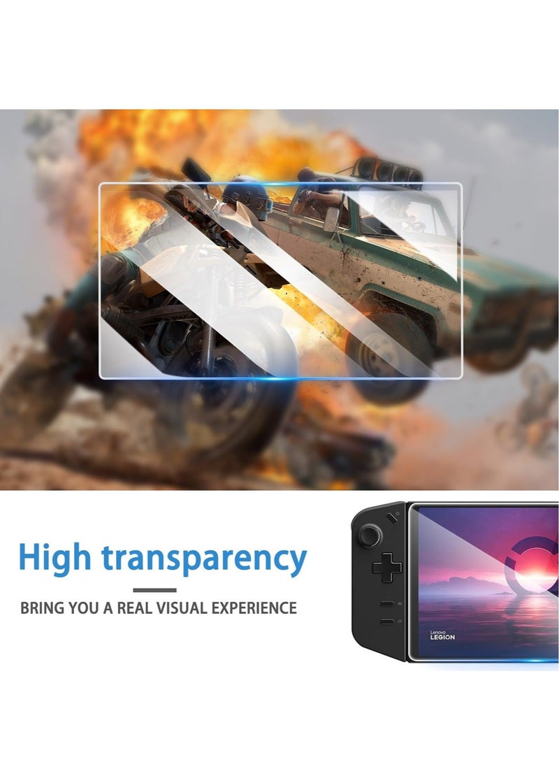 Captaintech 3 Pack Upgrade Version Screen Protector for Lenovo Legion Go Handheld 2023, Tempered Glass, 8.8 inch Full Coverage, Transparent Ultra HD, Anti-Scratch, Anti-Fingerprint - Image 4