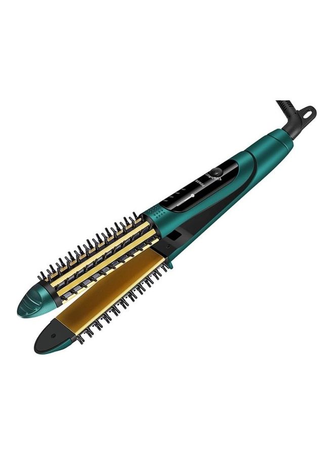 NIBEMINENT Anti-Scalding Curling Iron Tourmaline Green - Image 1