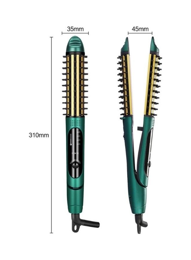 NIBEMINENT Anti-Scalding Curling Iron Tourmaline Green - Image 3