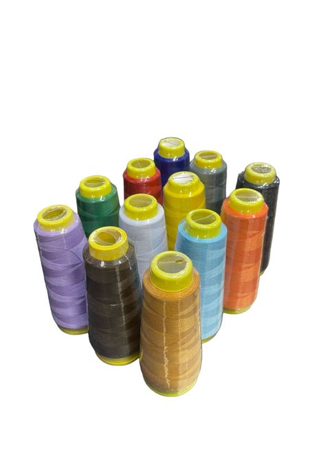 100% Spun Polyster Sewing Thread Box Of 12 Cones