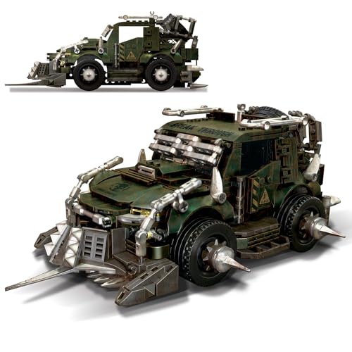 HIGH GODO OffRoad Car Building Set MOC Wasteland Style Truck Model Kit Creative Cool SUV Building Block Toys Gifts for Teens Adults 14 636 Pieces - Image 1