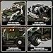 HIGH GODO OffRoad Car Building Set MOC Wasteland Style Truck Model Kit Creative Cool SUV Building Block Toys Gifts for Teens Adults 14 636 Pieces - Image 4