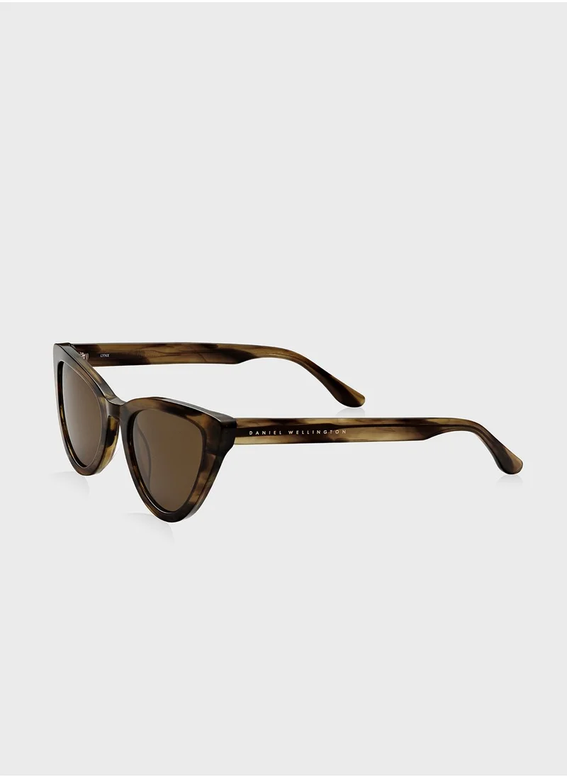 دانيال ولينغتون Lynx Cateye Sunglasses