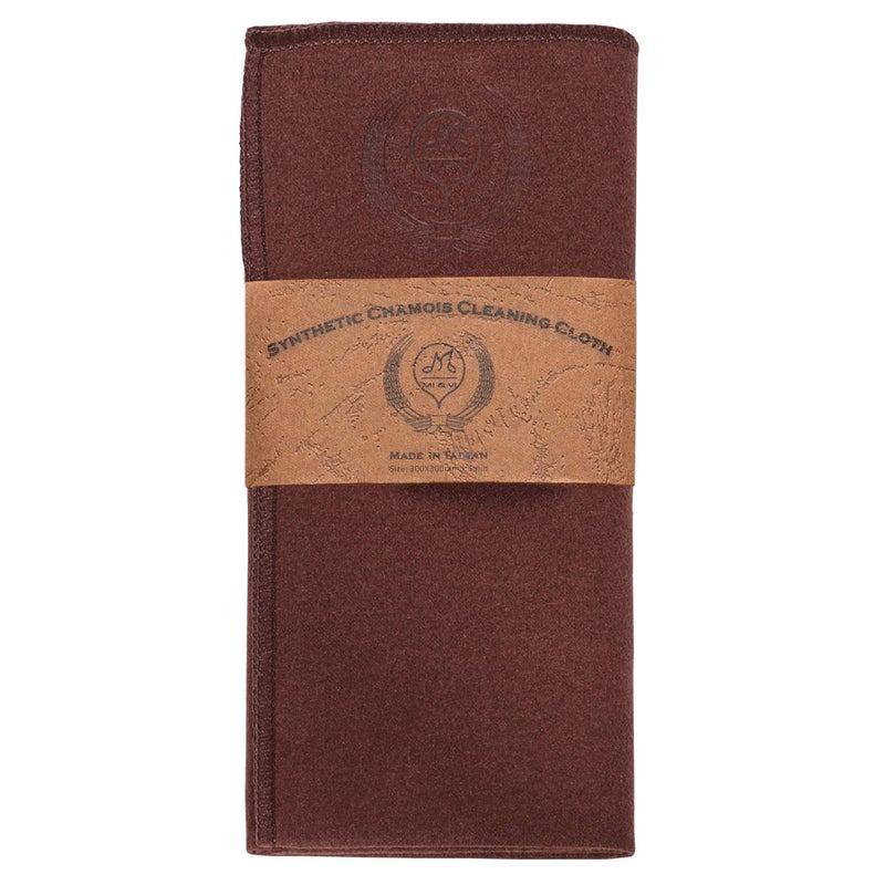 Mivi MI&VI Synthetic Chamois Microfiber Instrument Cleaning & Polishing Cloth for Violin, Viola, Cello, Bass, Guitar, Piano, Saxophone, Flute 12x12in (Pecan-Brown) - Image 5