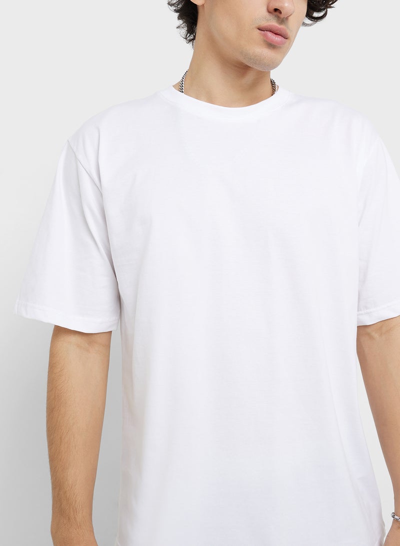 Seventy Five Printed Crew Neck T-Shirt  - Image 3