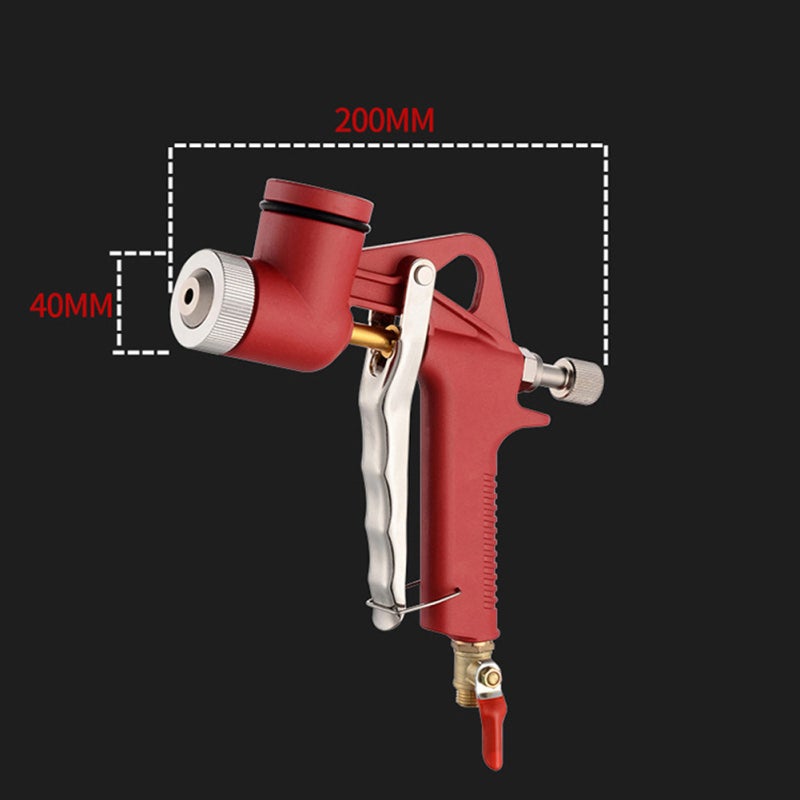 Air Hopper 6L Large Capacity Wall Spraying Detachable Sprays - 3 Nozzles Air Pressure Cleaning Tool for Home Decoration - Image 3