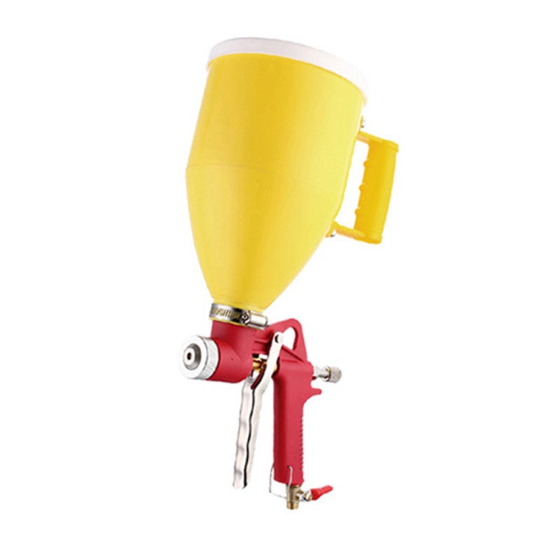 Air Hopper 6L Large Capacity Wall Spraying Detachable Sprays - 3 Nozzles Air Pressure Cleaning Tool for Home Decoration - Image 1