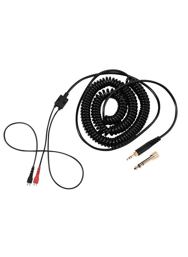 Richer-R كابل ملف زنبركي بديل لسماعات الرأس Sennheiser HD25/ 560/540/ 480/430 - Image 1