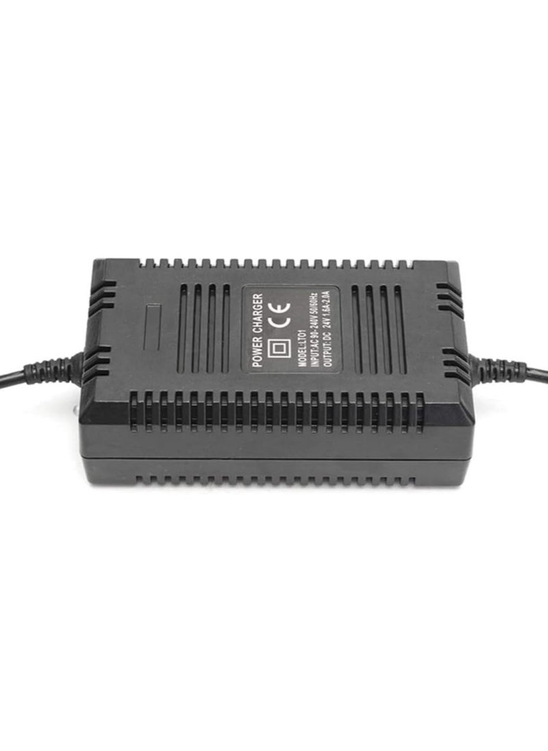 Gravity New 24V 2A Power Charger for Electric Scooter || Universal Power Supply Adapter with Three Port Inline Female Connector – Fast Charging Replacement Charger for E-Scooters, Hoverboards, Mobility Scooters & More – Compact & Safe Design - Image 3