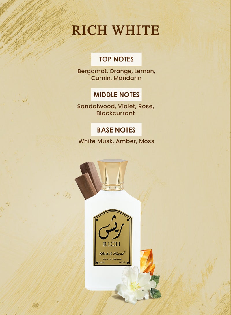محبوب للعطور ريتش وايت من عطور محبوب 100 مل - Image 2