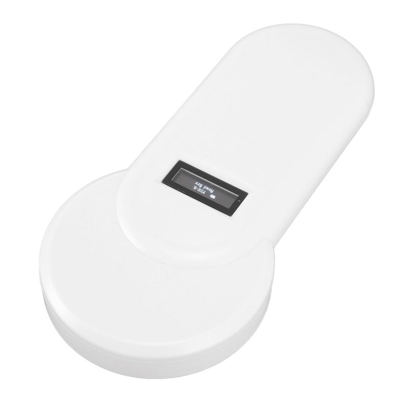 Pet Microchip Reader Portable Handheld Scanner Fast Identification Livestock Tracking Device White - Image 2