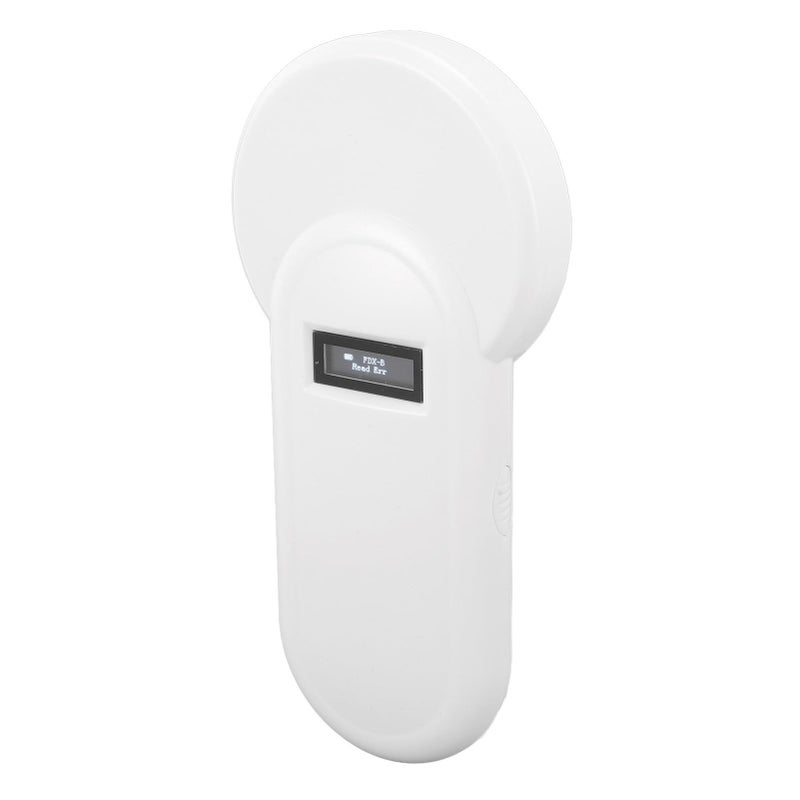 Pet Microchip Reader Portable Handheld Scanner Fast Identification Livestock Tracking Device White - Image 1