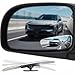 BFXM 4 Pack Blind Spot Mirrors for Car Frameless Side Mirror Blindspot Convex HD Glass Car Accessories Side View Mirror Blindspot with Wide Angle Adjustable Stick for Cars SUV and Trucks - Image 2
