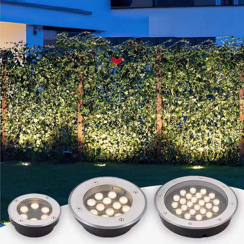 LED Light Beam Spotlights - Outdoor LED Recessed Spotlight,White-3W(80mm*40mm) - Image 1