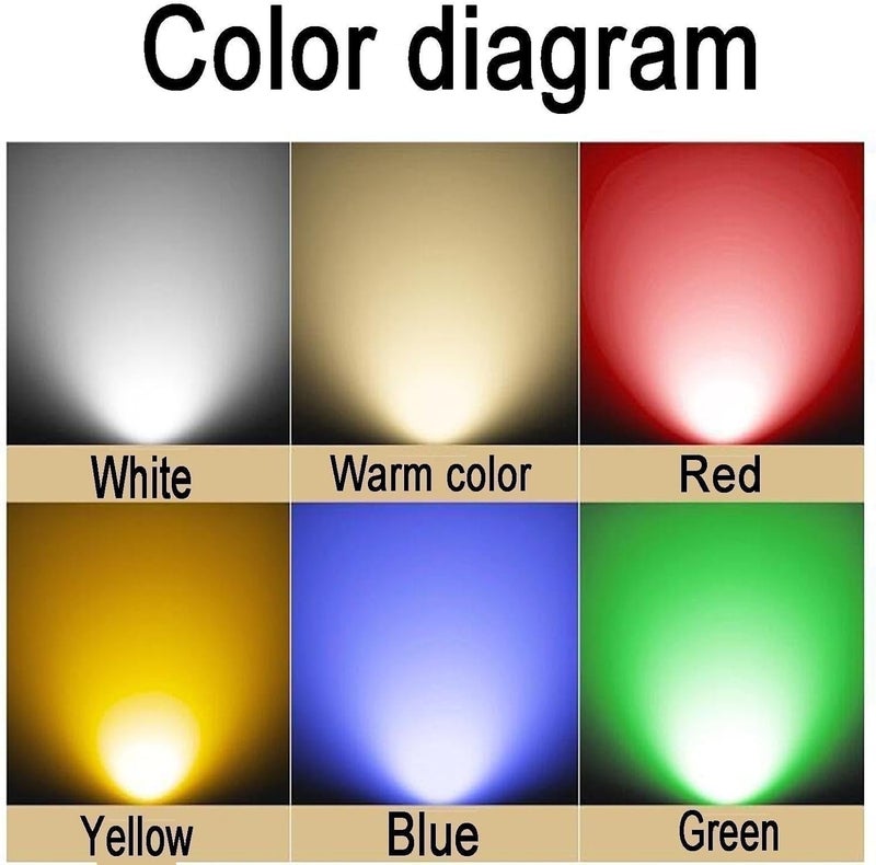 LED Light Beam Spotlights - Outdoor LED Recessed Spotlight,White-3W(80mm*40mm) - Image 4