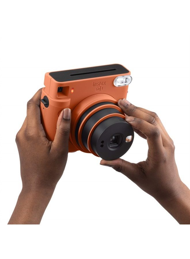 Instax Square SQ1 Instant Camera, Terracotta Orange - Image 2