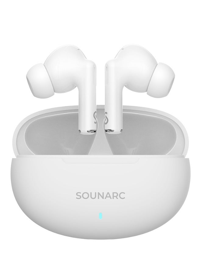 Sounarc - Sounarc Q1 Earbuds with Crystal Clear Call, Powerful Bass, Bluetooth 5.3 & 28 Hours of Playtime - Image 1