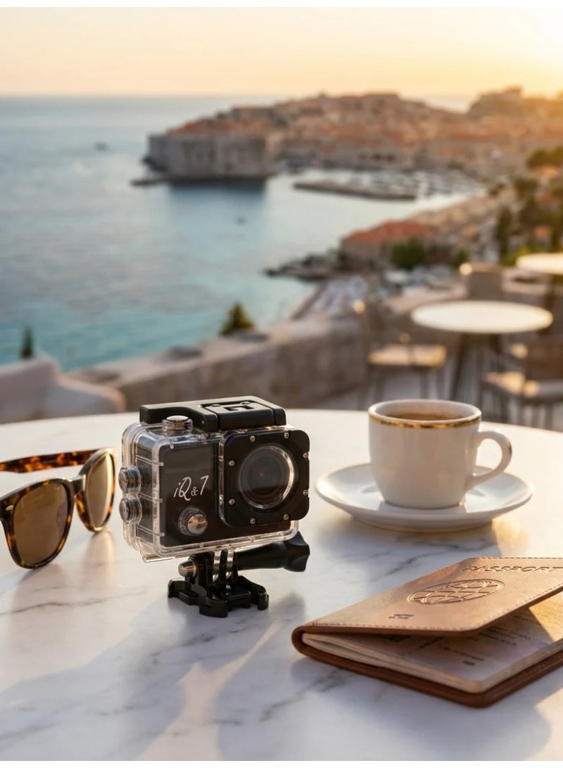 أي كيو آند تي Full Kit for Sports Camera Q3H - Action Camera Pro - Adventure Kit - Image 5