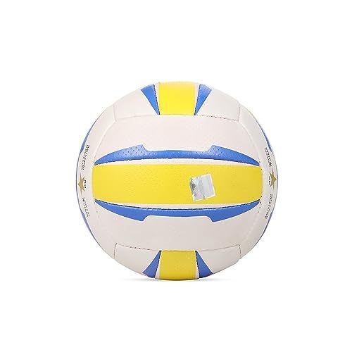 Cosco Leather Star Volley Volleyball - 18 Panel (Colour may Vary), Size- 4, Multicolour - Image 5