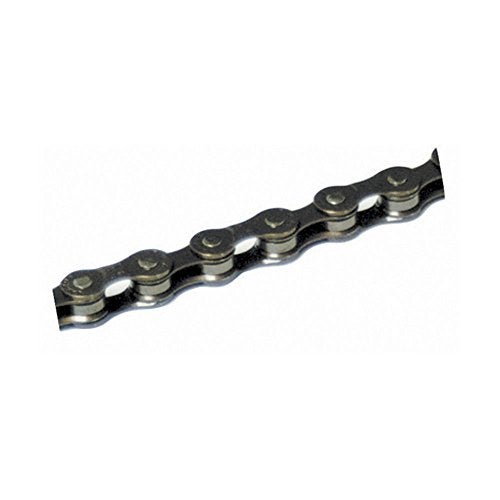 KMC Z8.1 8 speed inner chamfering 7.1MM pin length Bicycle Chain (1/2" x 3/32") Gray 1 pcs /Steel 116 links - Image 1