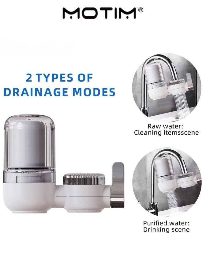 Motim Faucet Water Filter Sturdy Faucet Accessories Replace for Bathroom Household Kitchen Purification System Remove Rust Sediment Filtering Suspend - Image 5