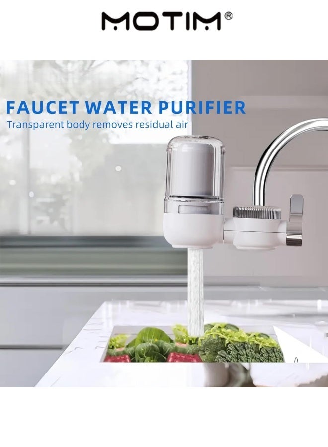 Motim Faucet Water Filter Sturdy Faucet Accessories Replace for Bathroom Household Kitchen Purification System Remove Rust Sediment Filtering Suspend - Image 2