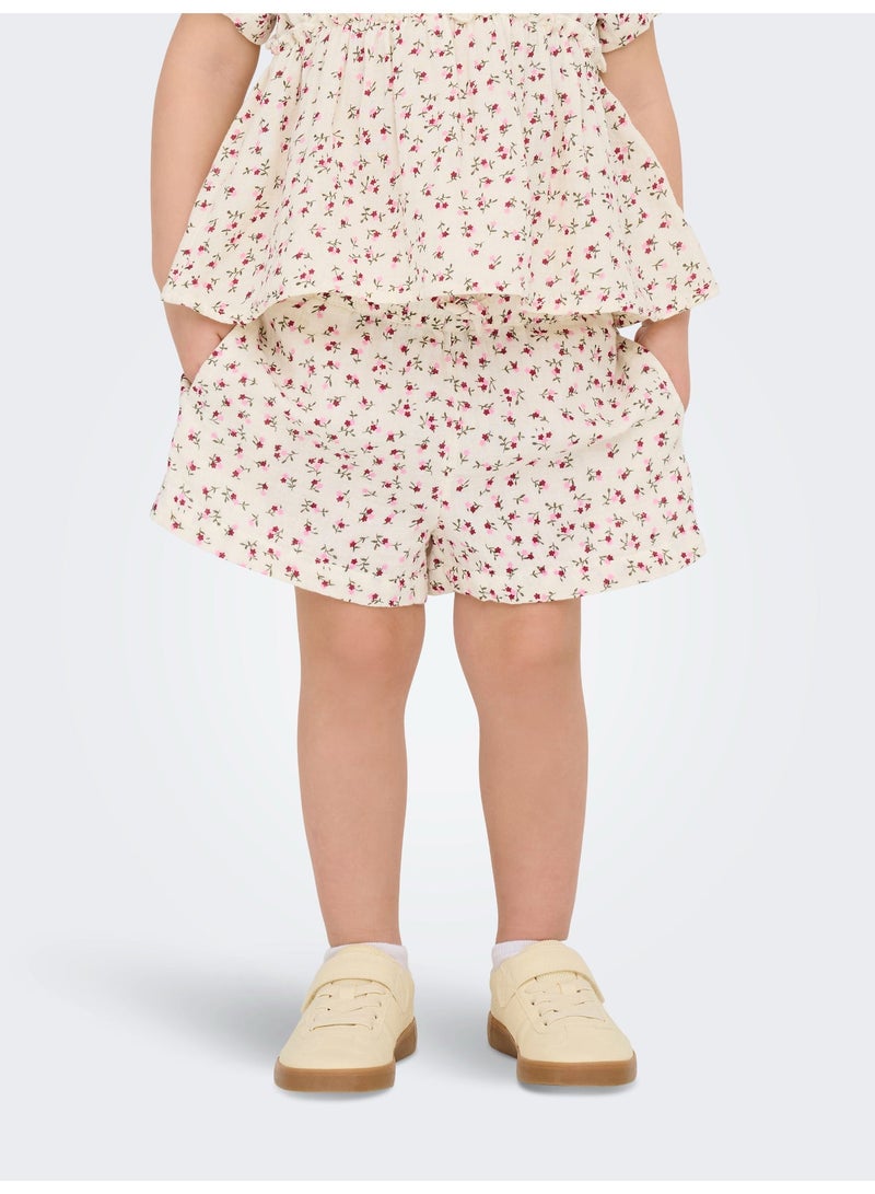 ONLY Girl's Thyra Life Woven String Shorts - Image 1