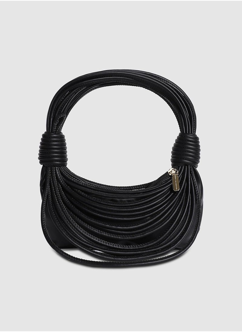 Haute Sauce Wire Handbag - Black  - Image 2