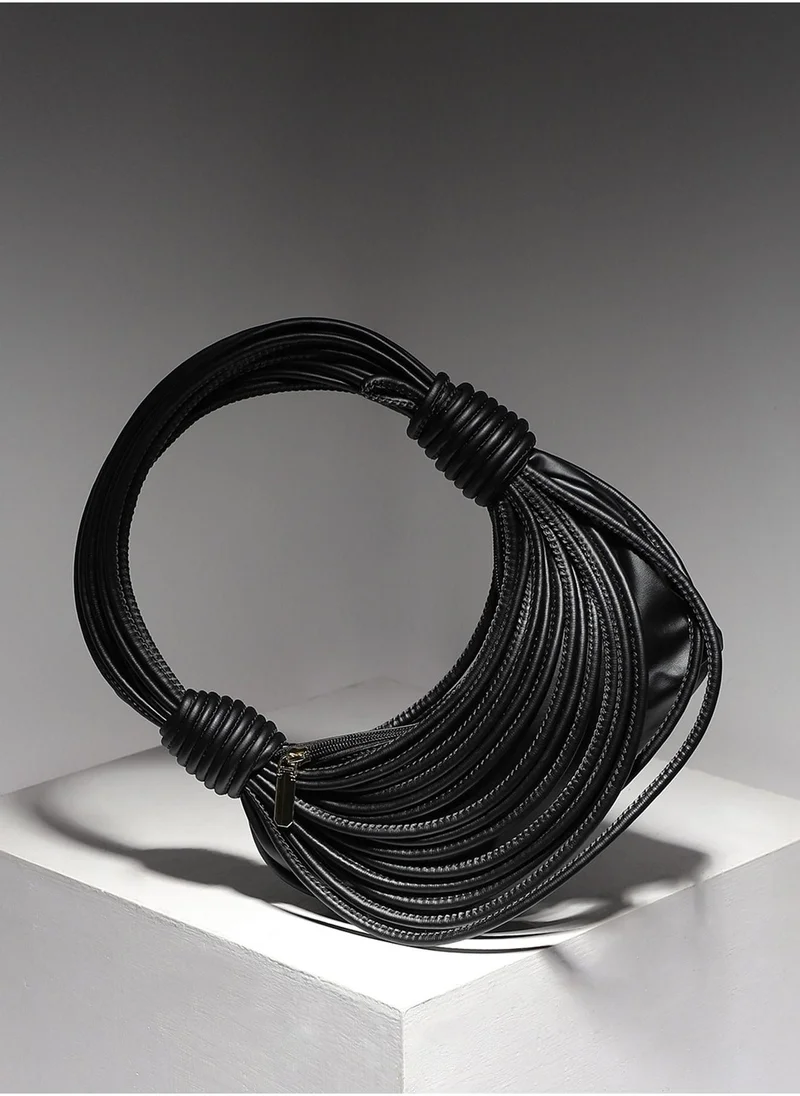 Haute Sauce Wire Handbag - Black