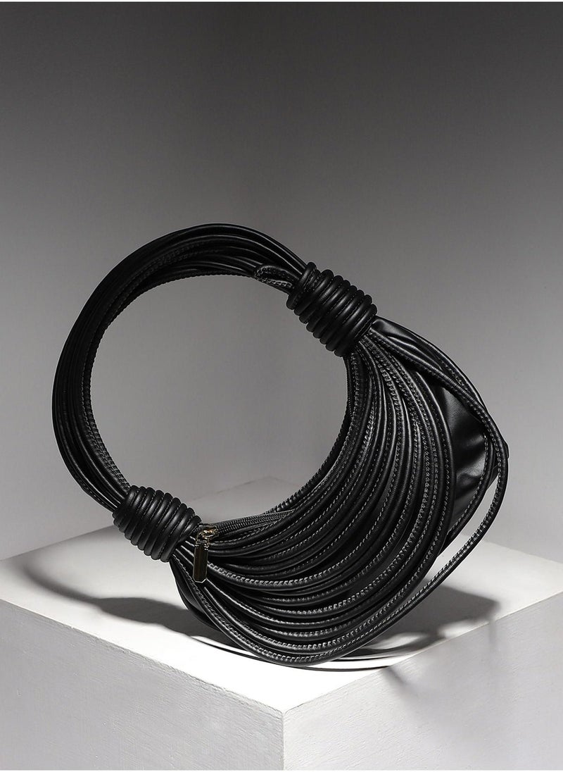Haute Sauce Wire Handbag - Black  - Image 1