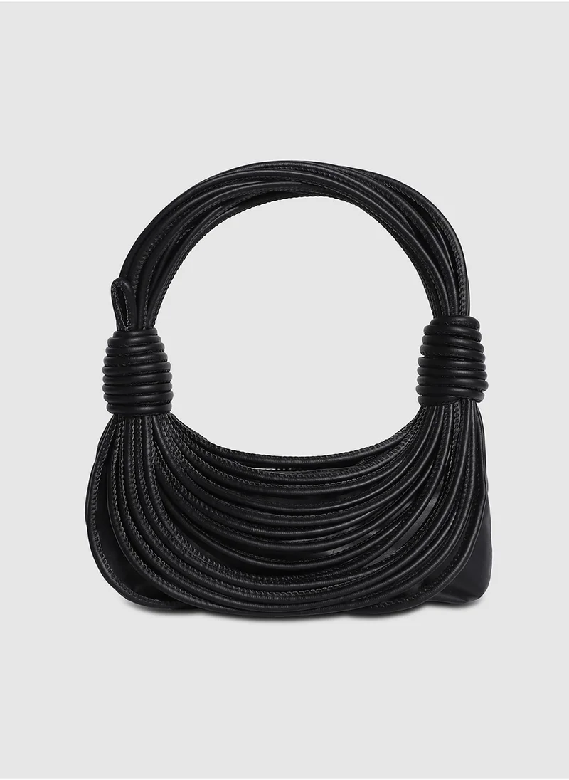 Haute Sauce Wire Handbag - Black
