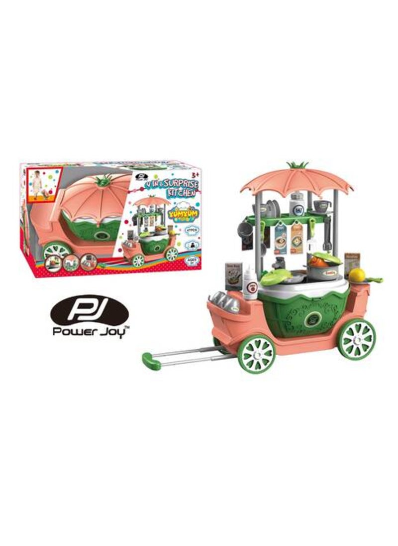 Yum Yum 4 In 1 Surprise Kitchen Playset Multicolour 47 count