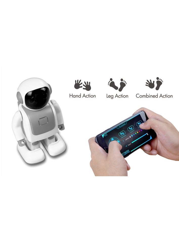 بيكوسيسي روبوت راقص تعليمي قابل للبرمجة عن طريق التحكم في التطبيق ومكبر صوت بلوتوث - Image 5