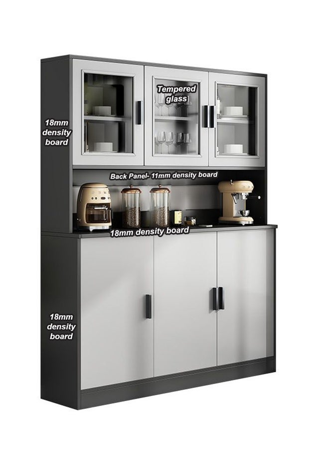 keke Large Minimalist Slate Sideboard Cabinet for Living Room or Kitchen Storage 120 CM - Image 4