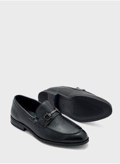 Robert Wood Trim Detail Formal Loafers  - Image 3