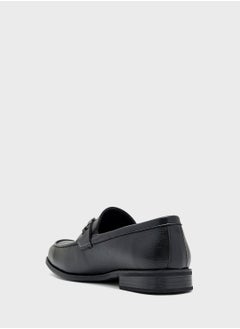 Robert Wood Trim Detail Formal Loafers  - Image 2