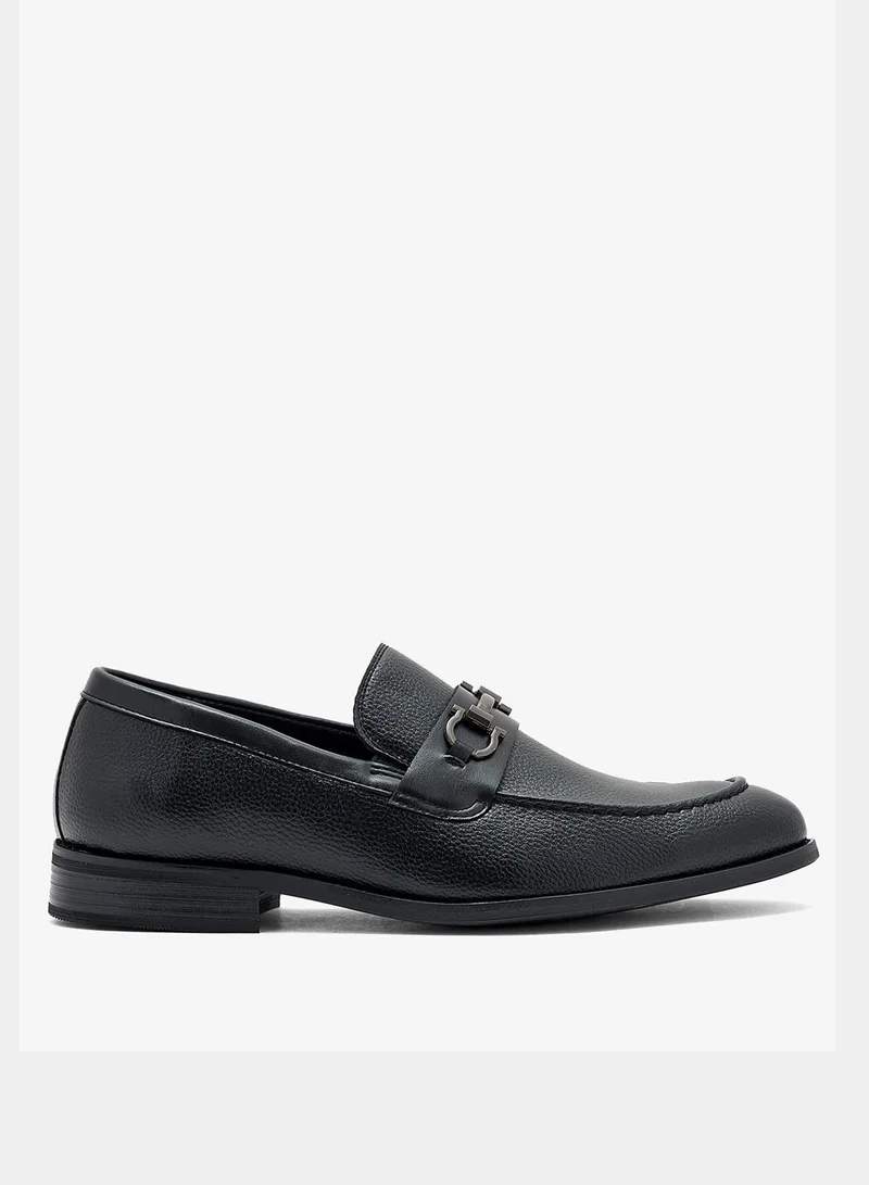 Trim Detail Formal Loafers