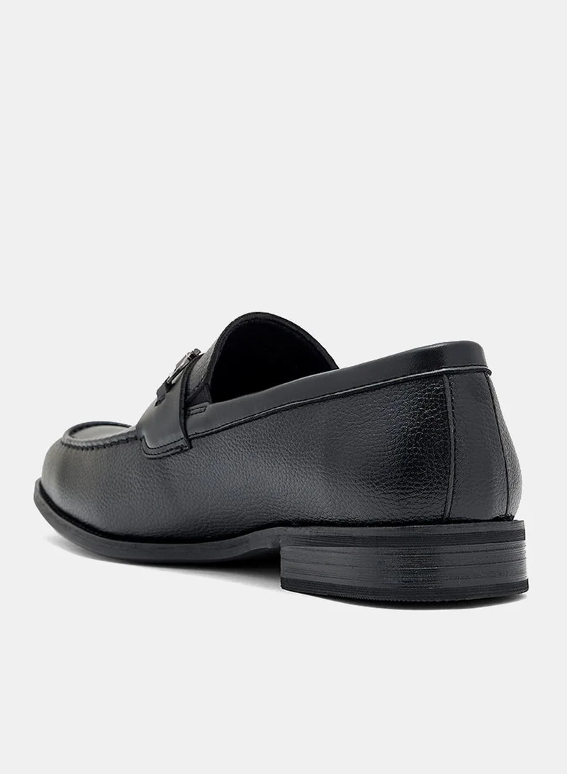 Robert Wood Trim Detail Formal Loafers