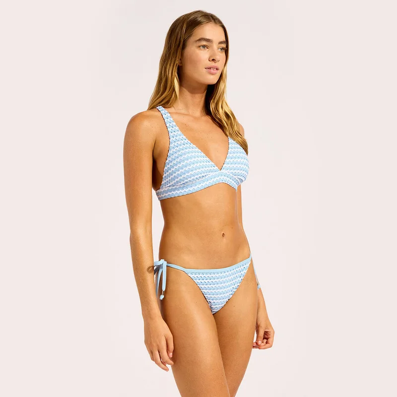 Seafolly  Mesh Effect Multi Fit Triangle Bikini Top - Women for Women | Best Price UAE