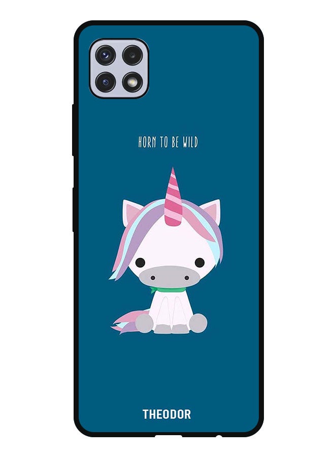 Theodor Protective Case Cover For Samsung Galaxy A22 5G Born To Be Wild - Image 1