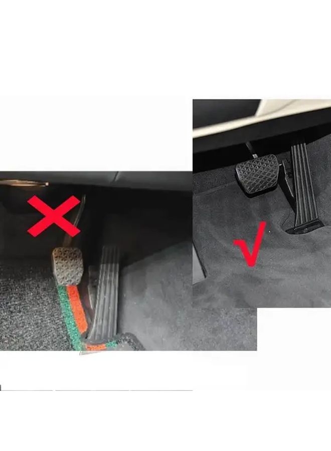 غطاء دواسة السرعة العالمي قطعتان، متوافق مع جميع موديلات السيارات - Image 4