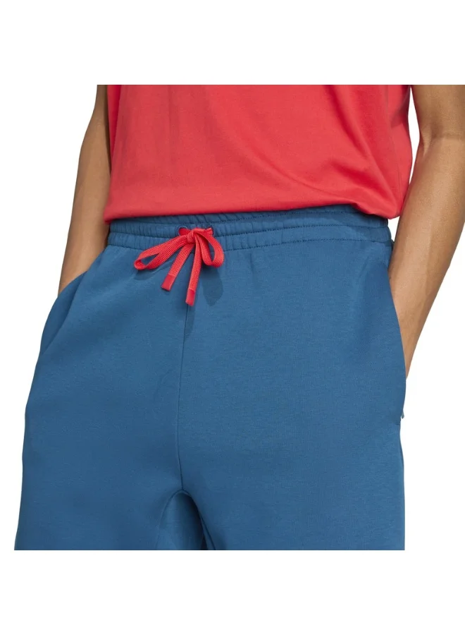 Adidas M Sm Sweatshort Blue Shorts (1/2) Shorts For Men