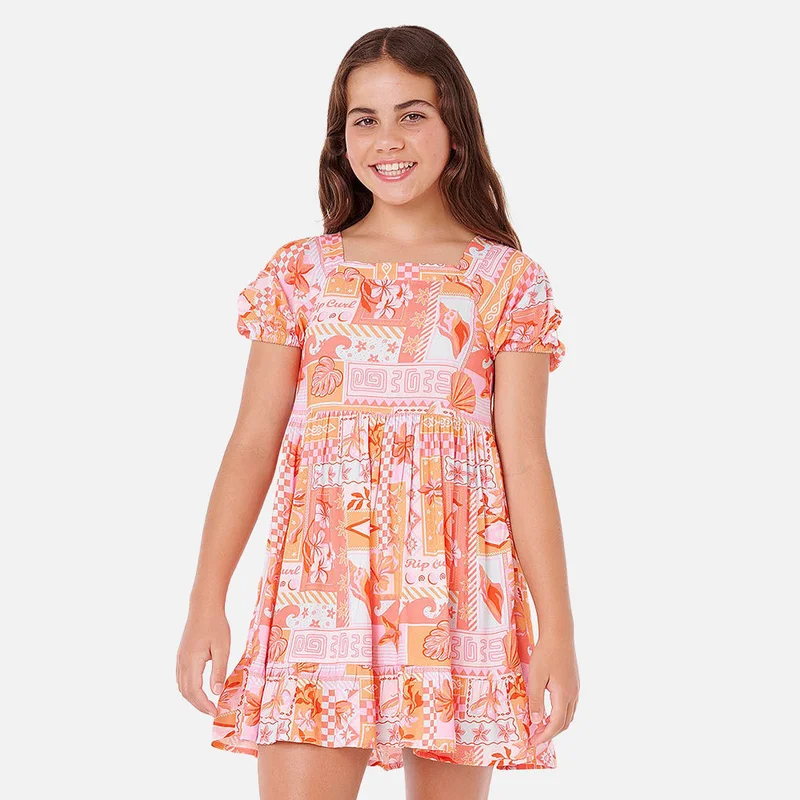 Rip Curl Paradise Club Woven Dress - Kids